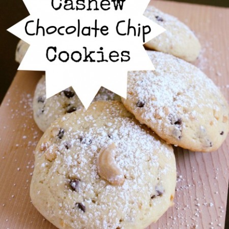 cashew chocolate chip cookie recipe