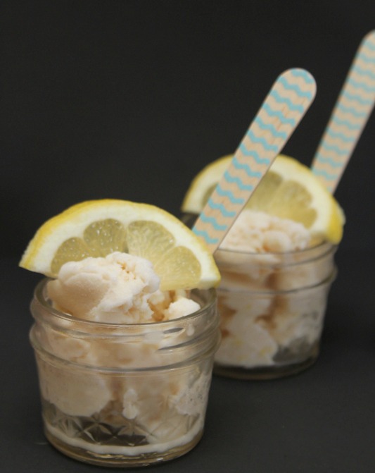 Honey Lemon Ice Cream-1a