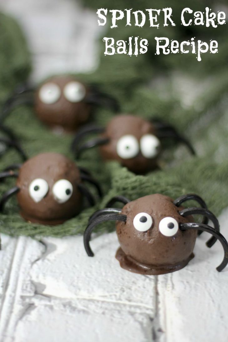 spiders cake balls title