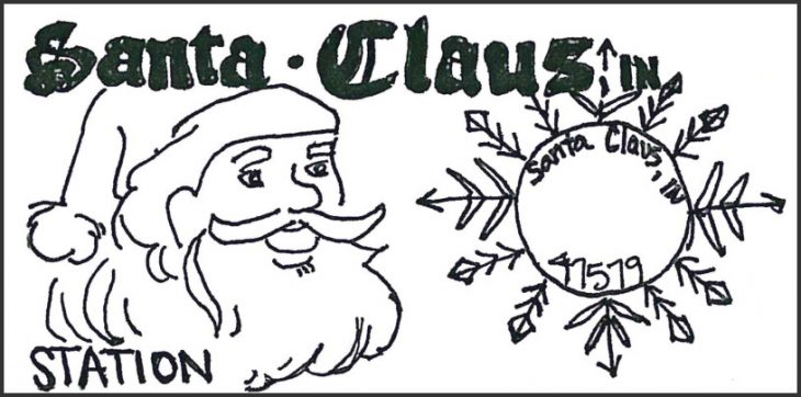 Santa Claus postmark