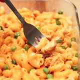 Take boring mac and cheese up a notch with a few simple ingredients and make Buffalo Chicken Mac and Cheese