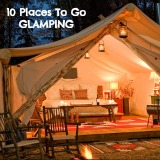 Take your camping up a notch with glamping