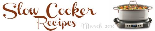 slow cooker recipes