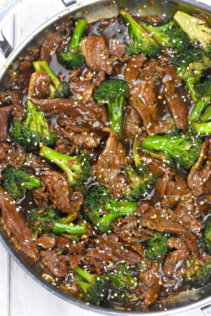 Simple Beef And Broccoli.