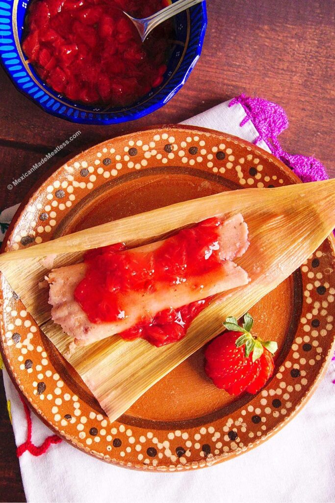 Strawberry Tamales.