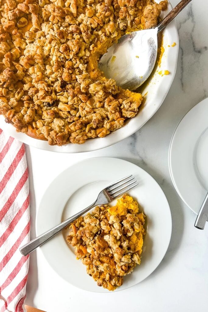 Holiday Carrot Casserole.