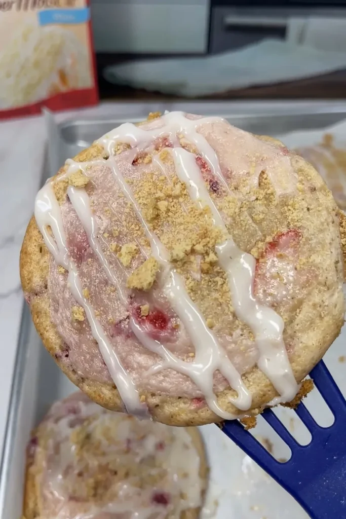  Strawberry Cookies With Cake Mix .
