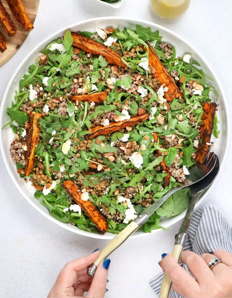 Sweet Potato Quinoa Hearty Salad Recipe