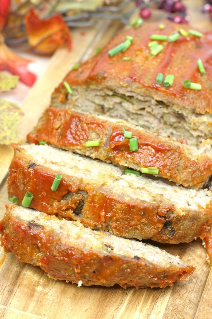 Weight Watchers Turkey Meatloaf high protein recipe.