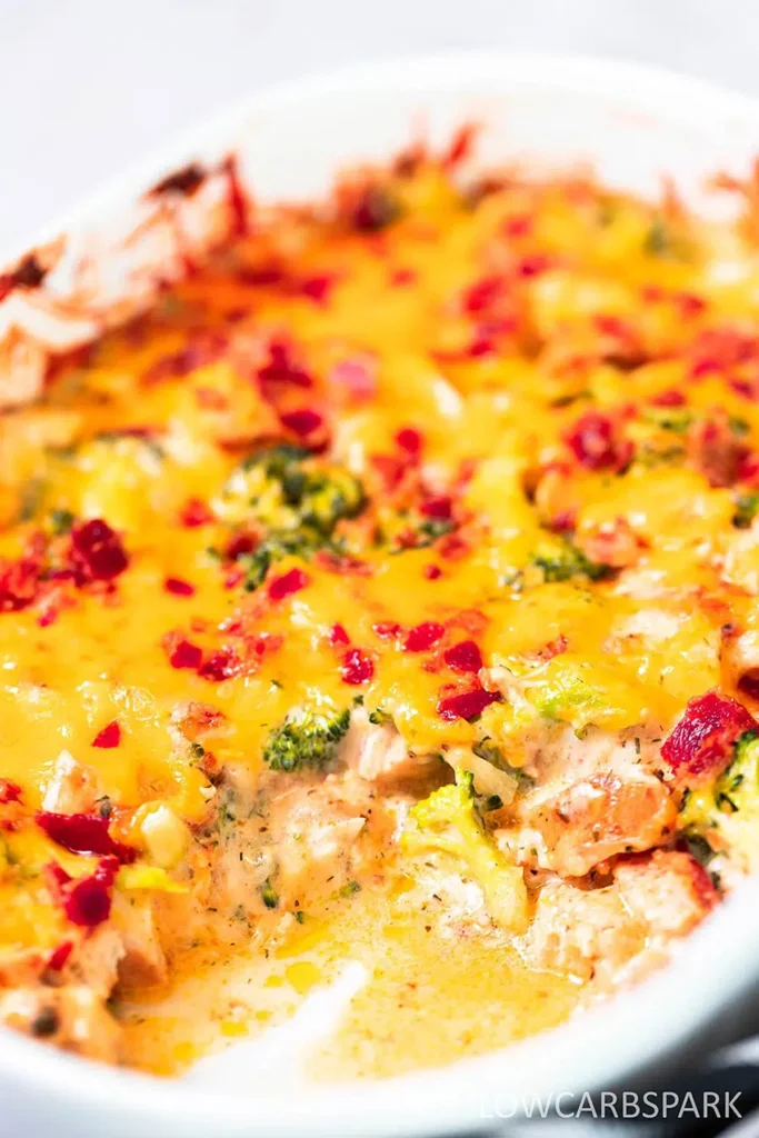 Chicken Bacon Ranch low carb Casserole