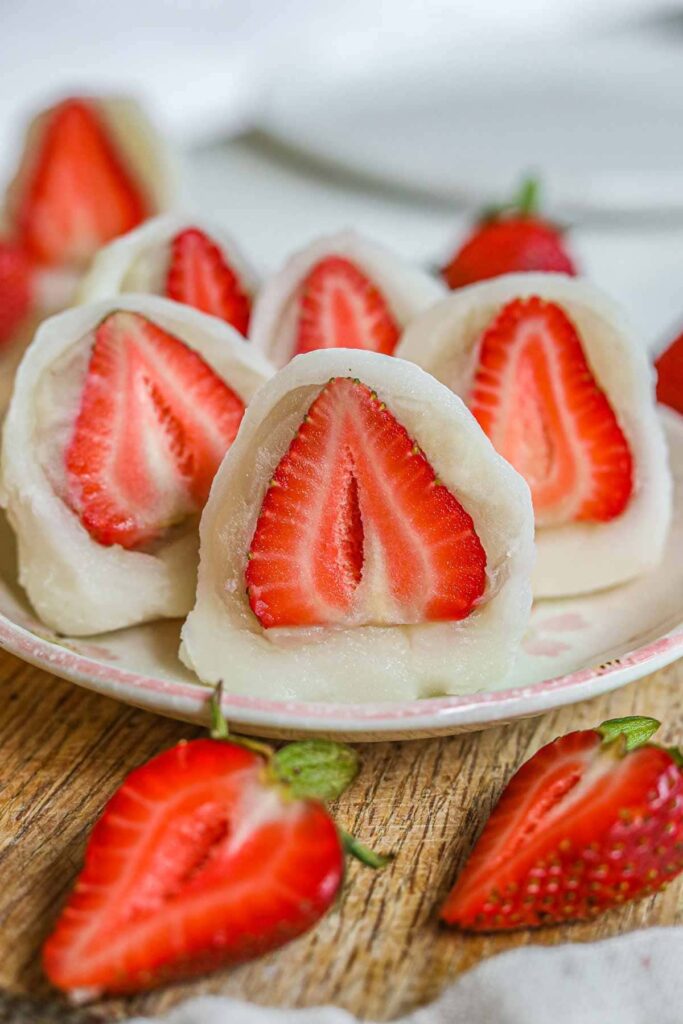 Strawberry Mochi.