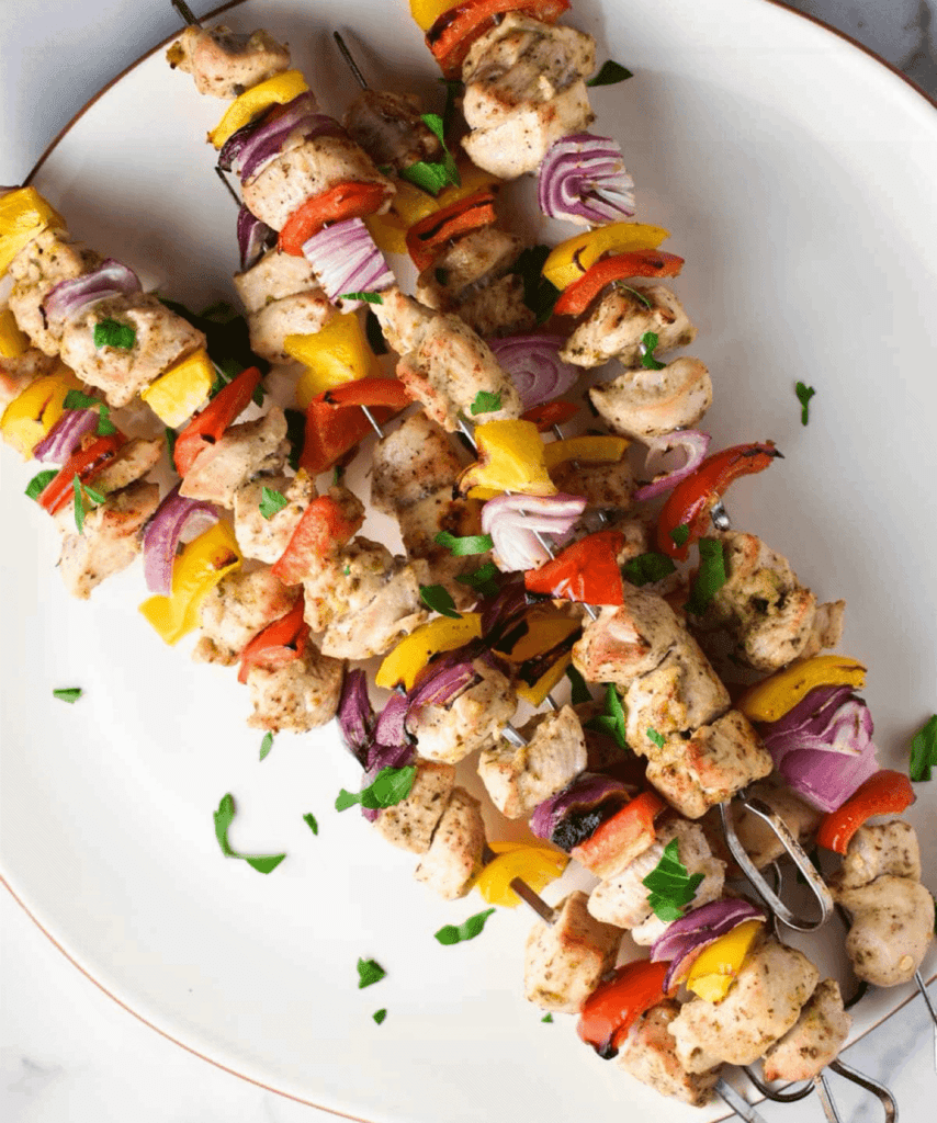 Baked Chicken Kabobs recipe