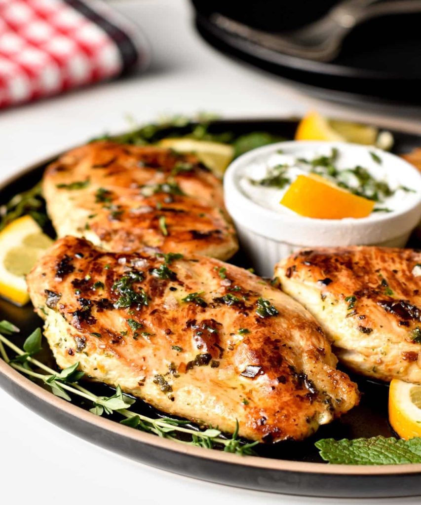 Greek Chicken With Marinade.