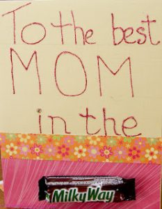 Easy Mother’s Day Candy Bar Poem Card DIY