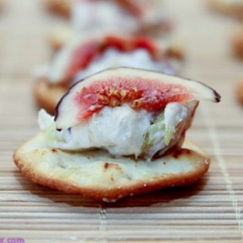 Goat Cheese & Fig bite recipe