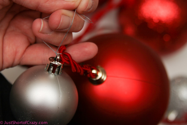 Christmas Door Decoration For Under $25 #KmartHoliday - Just Short of Crazy