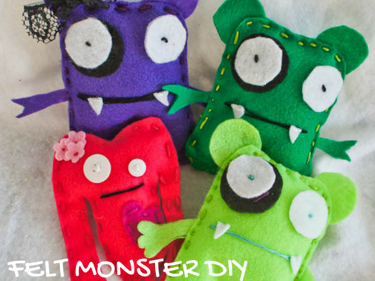 Craft Your Own Whimsical World: A Step-by-Step Guide to Making Felt Monsters