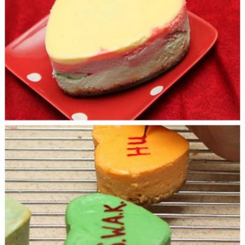 conversation heart cheesecake recipe