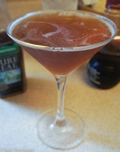 #cocktail, cocktail, lipton tea, tea, vodka
