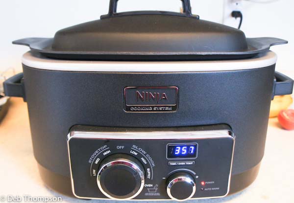 Ninja Multicooker (3 in 1) System - Slow Cooker, Stove Top, and Oven (MC750)