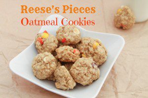 Reese’s Pieces Oatmeal Cookies Recipe