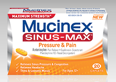 Mucinex SInus Max
