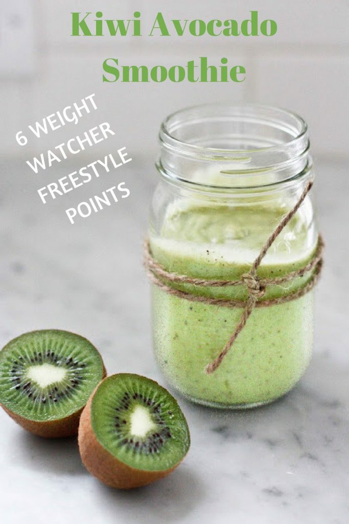 Kiwi Avocado Smoothie
