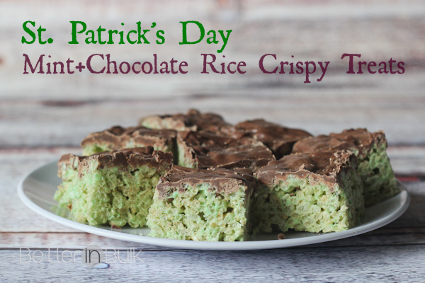 st-patricks-day-mint-chocolate-rice-crispy-treats
