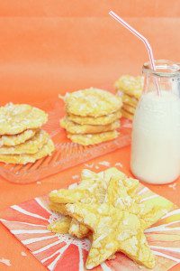 Lemon Coconut Cake Mix Cookies