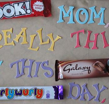 Mother's Day Candy Bar Poem