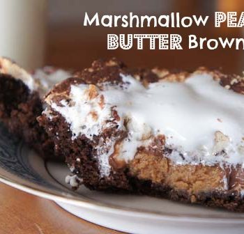 Marshmallow Peanut Butter Brownies