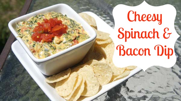 Perfect Party Appetizer – Cheesy Spinach and Bacon Dip Recipe