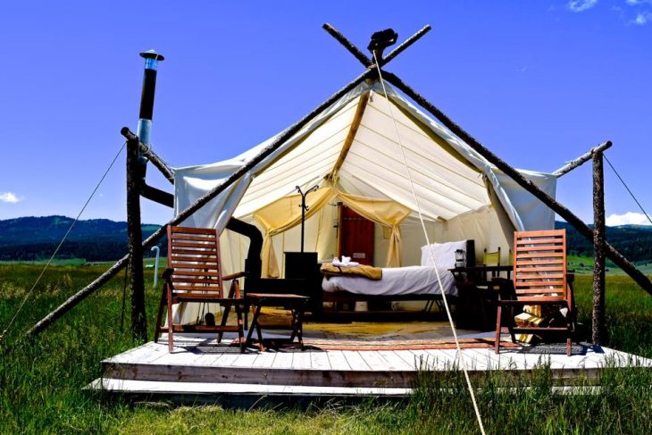 Yellowstone Under Canvas Glamping