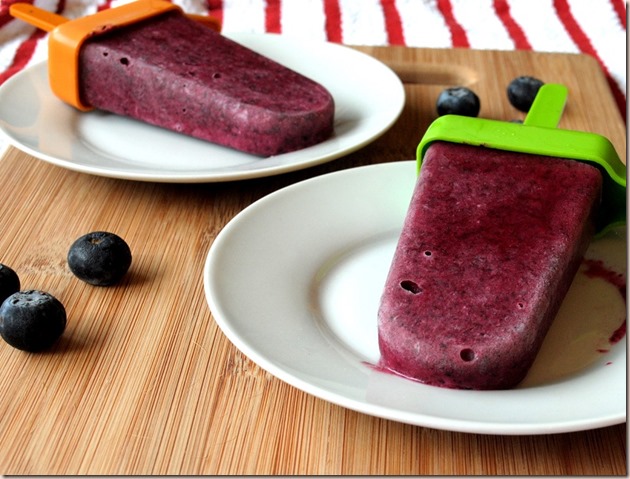 Lemon Blueberry Popsicles Recipe