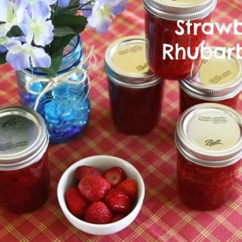 strawberry rhubarb jam