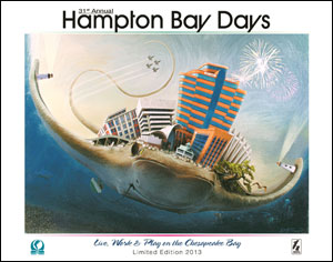 Hampton Bay Days Poster