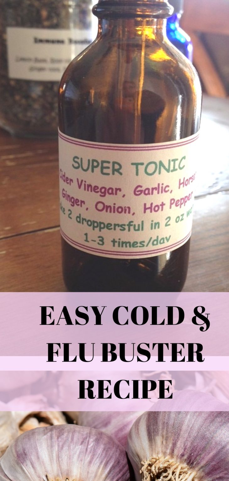 Easy cold & flu buster recipe 