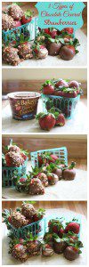 3 Types of Chocolate Covered Strawberries