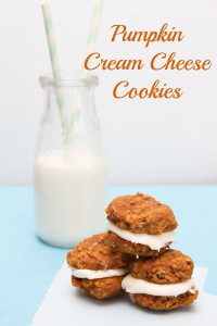 Pumpkin Cream Cheese Cookies