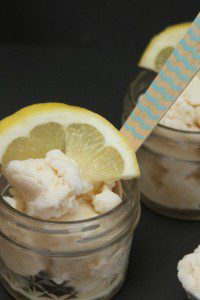 3 Ingredient Lemon Honey Ice Cream