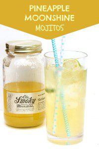 Pineapple Mojitos With Ole Smoky Tennessee Moonshine