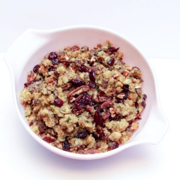 Cranberry Sausage Pecan Stuffing