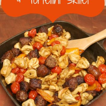 Johnsonville Sausage & Tortellini Skillet