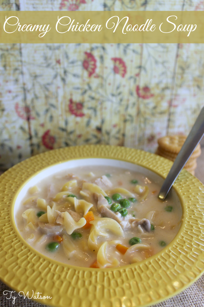 creamy chicken noodle soup