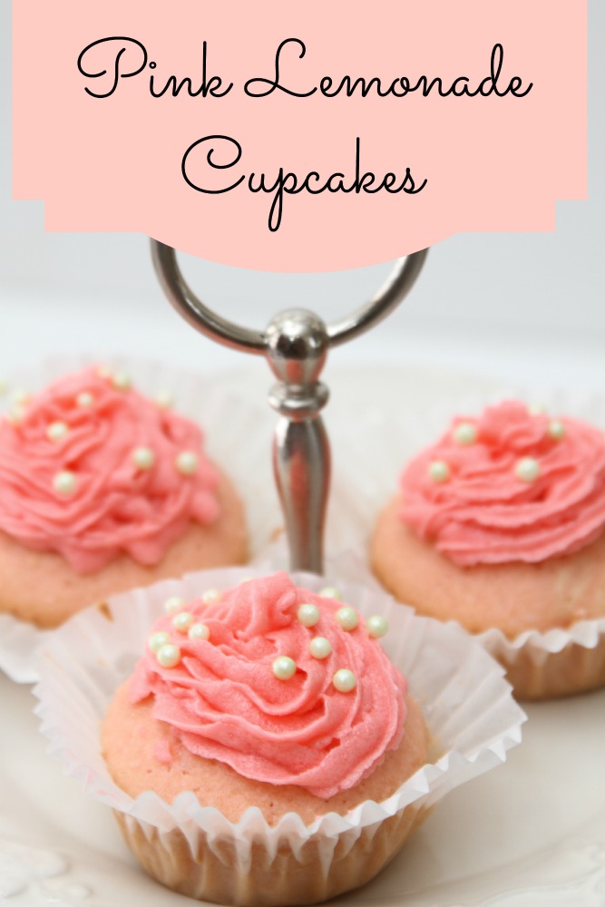 Pink Lemonade Cupcakes