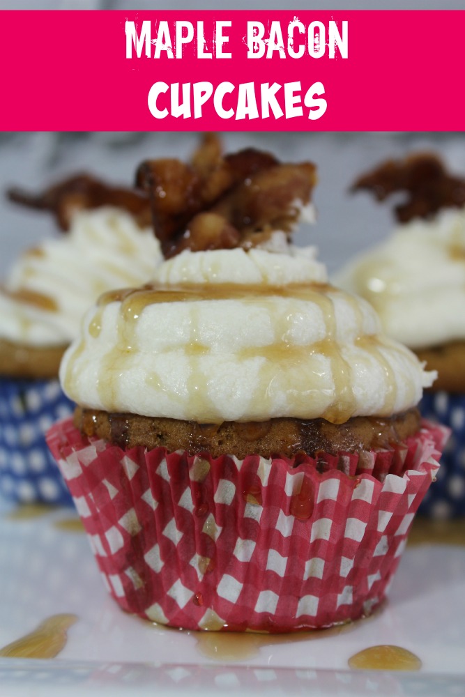 maple bacon cupcakes