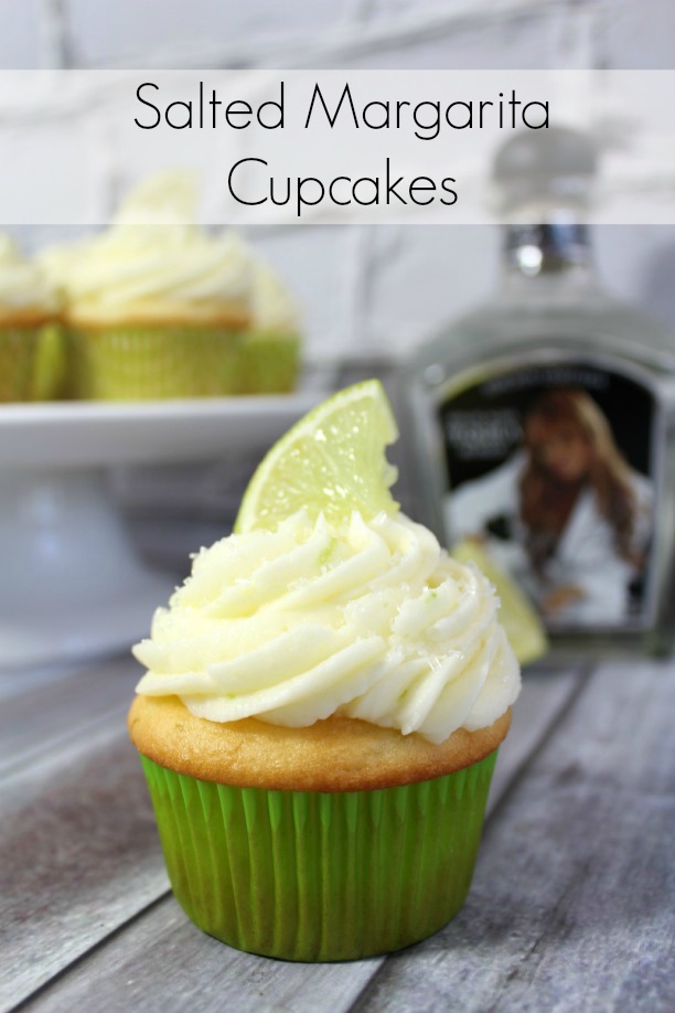 Salted Margarita Cupcakes