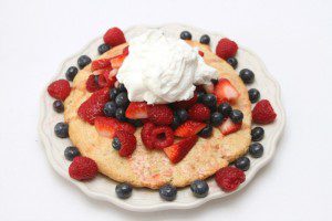 Mixed Berry Cornmeal Shortbread Recipe