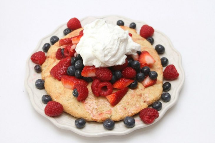 Fruit Cornmeal Shortcake