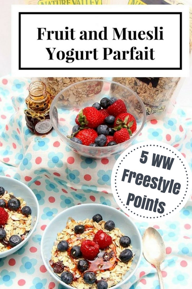 delicious and easy to make yogurt parfait